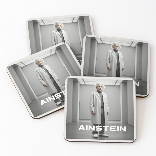 Item preview, Funny AI Einstein. Ainstein: Sci‑Fi Runway Edition designed and sold by VieBelieve.