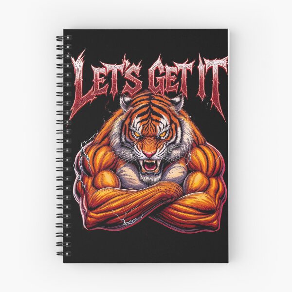 Item preview, Let's Get It - Tiger Workout designed and sold by J-Shocks Designs.