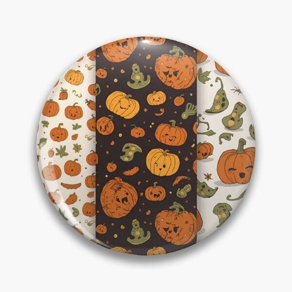 Item preview, Halloween Pumpkins designed and sold by PatronesKawai.