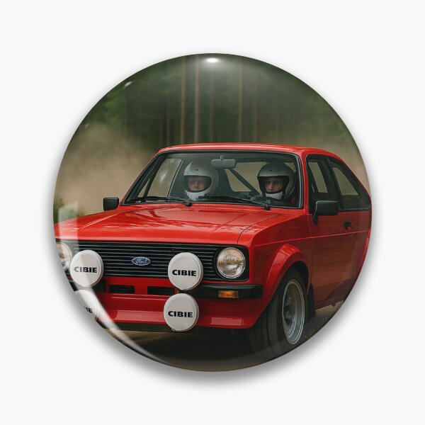 Item preview, Red Ford Escort Mk2 Rally Car designed and sold by starbusuk.