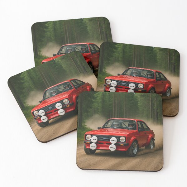 Item preview, Red Ford Escort Mk2 Rally Car designed and sold by starbusuk.