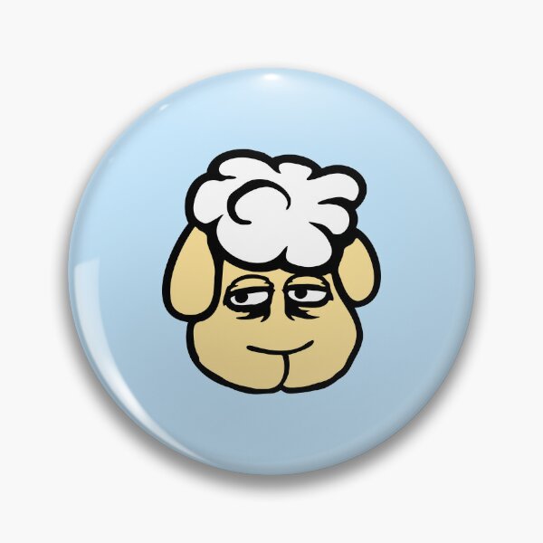 Item preview, Sheep Animal Tired Sleepless Eyes Sleepy Exhausted Sad designed and sold by shirt-o-mat.