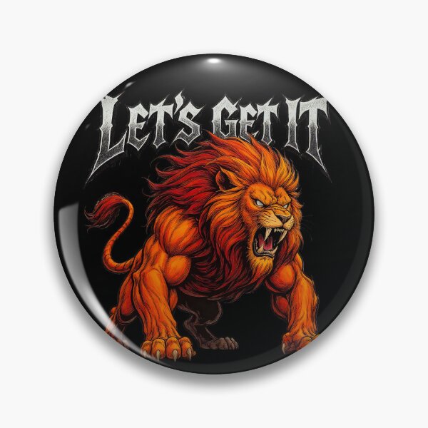 Item preview, Let's Get It - Lion Workout designed and sold by J-Shocks Designs.