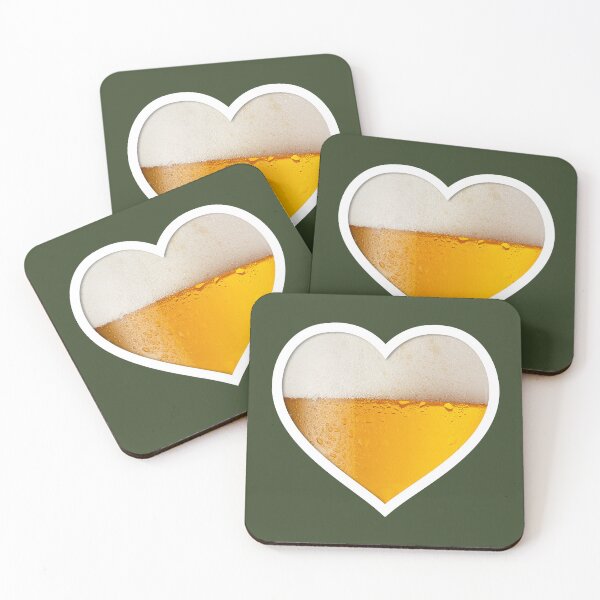 Item preview, I Love Beer Heart – Funny Beer Lover Graphic designed and sold by Spaabus.
