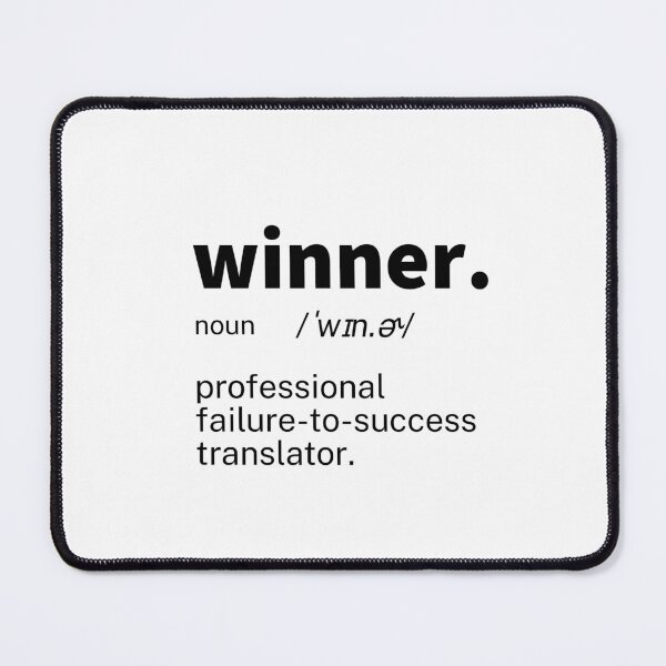 Item preview, Winner Definition Inspirational designed and sold by IronWords.
