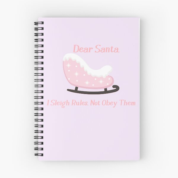 Item preview, Dear Santa I Sleigh Rules Not Obey Them Funny Brat Christmas Design designed and sold by StrictlyPride.