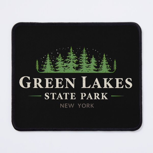 Item preview, Green Lakes State Park - New York designed and sold by GoodOldVintage.