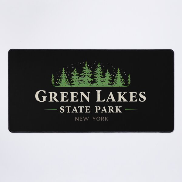 Item preview, Green Lakes State Park - New York designed and sold by GoodOldVintage.