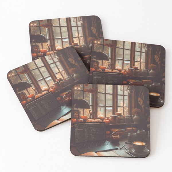 Item preview, Autumn Reverie at the Writer’s Desk designed and sold by oanaunciuleanu.