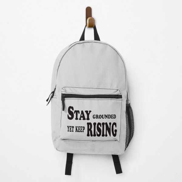 Item preview, Stay Grounded, Yet Keep Rising – Inspirational Growth Quote Design designed and sold by ArtNestVerse.