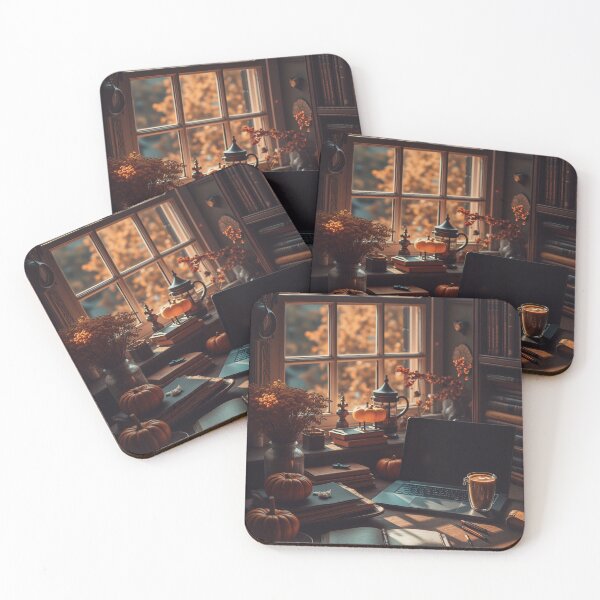 Item preview, Autumn Reverie at the Writer’s Desk designed and sold by oanaunciuleanu.