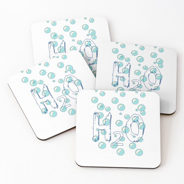 Item preview, H₂O Water Bubbles | Science, Summer & Eco Design designed and sold by Quitecorner.