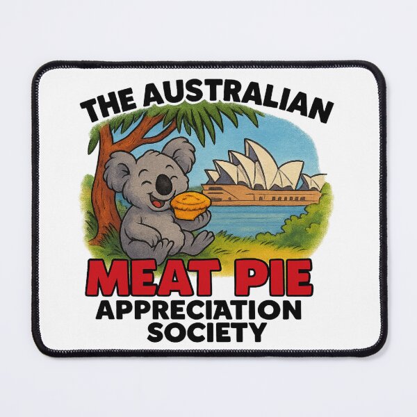 Item preview, Koala Meat Pie Design designed and sold by The Australian Meat Pie Appreciation Society.