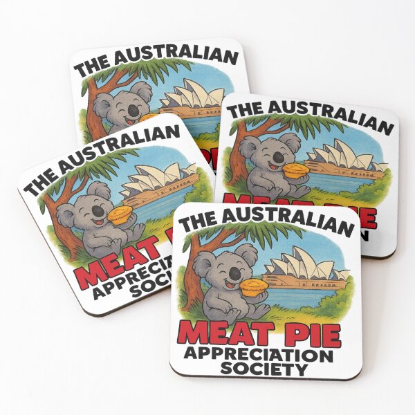 Item preview, Koala Meat Pie Design designed and sold by The Australian Meat Pie Appreciation Society.