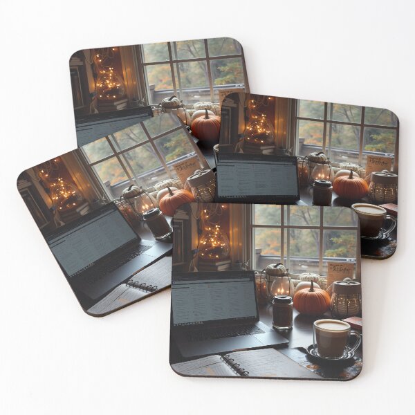 Item preview, Autumn Reverie at the Writer’s Desk designed and sold by oanaunciuleanu.
