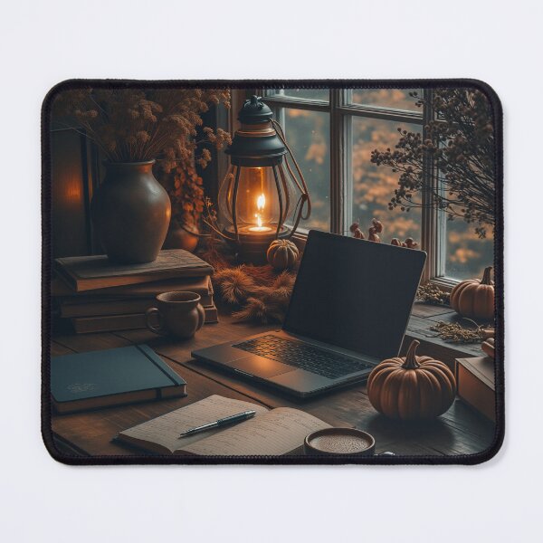 Item preview, Autumn Reverie at the Writer’s Desk designed and sold by oanaunciuleanu.