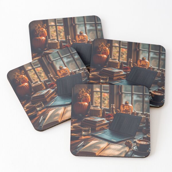 Item preview, Autumn Reverie at the Writer’s Desk designed and sold by oanaunciuleanu.