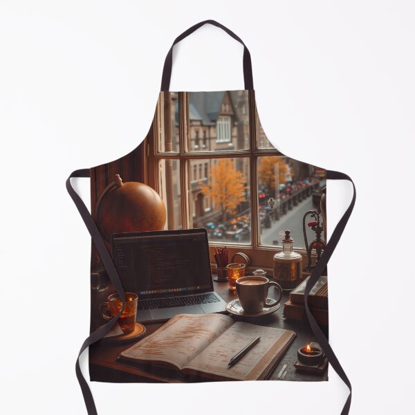 Item preview, Autumn Reverie at the Writer’s Desk designed and sold by oanaunciuleanu.