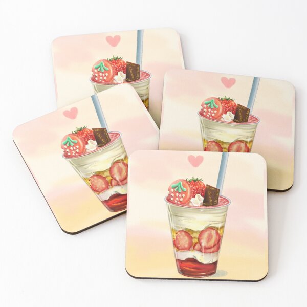 Item preview, Strawberry Parfait designed and sold by MarielaArtShop.