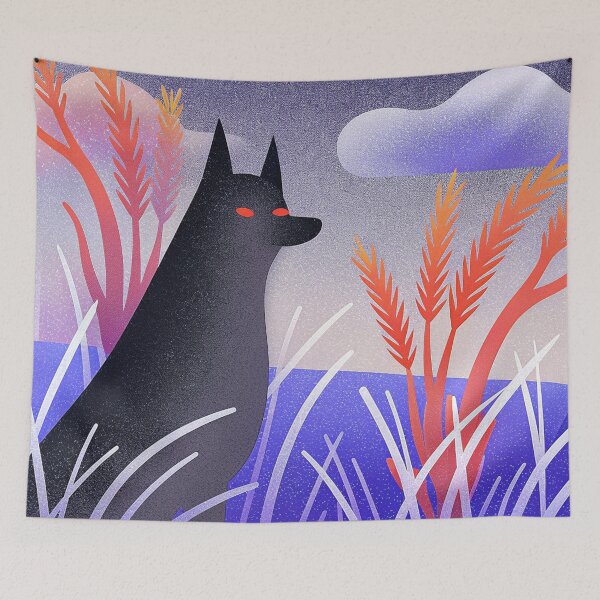 Item preview, Black Shuck 25 designed and sold by AIfolklore.