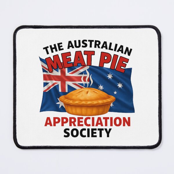 Item preview, Aussie Flag Meat Pie Design designed and sold by The Australian Meat Pie Appreciation Society.