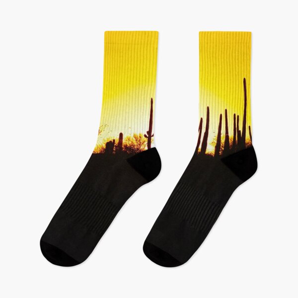 Item preview, Yellow Saguaro Cactus Sunset designed and sold by simonjayphotos.