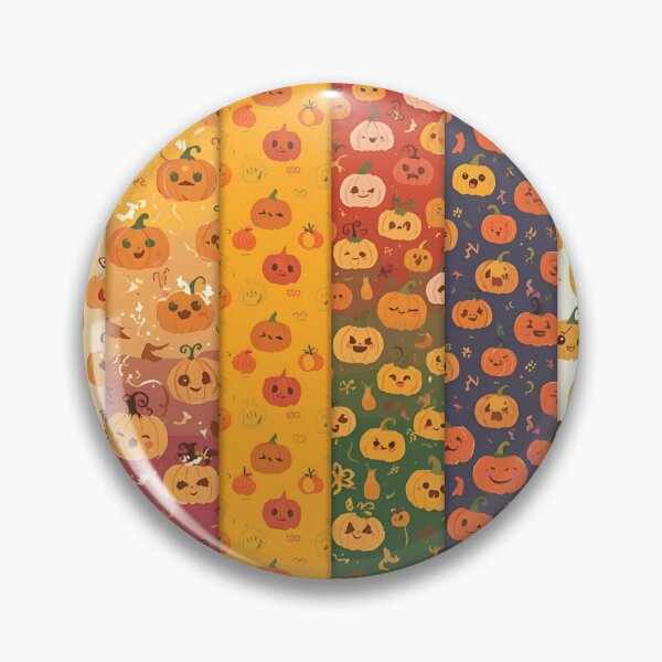 Item preview, Halloween Pumpkins designed and sold by PatronesKawai.