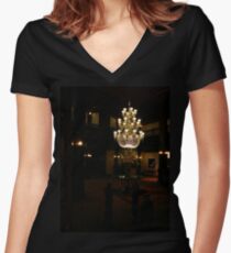Hotel Women's Fitted V-Neck T-Shirt