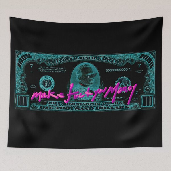 Item preview, FU Money Hustle Wall Art - Motivational Grind Poster designed and sold by annimo.