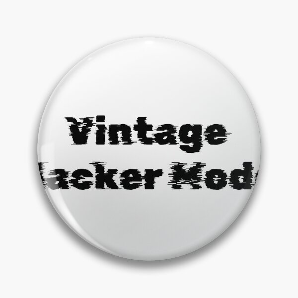 Item preview, Vintage Hacker Mode designed and sold by Ninjacatoff.