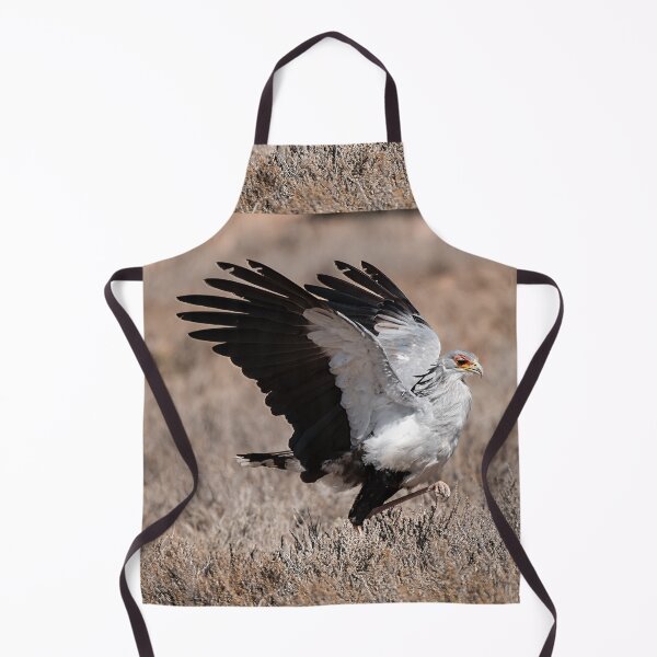 Item preview, March of the Hunter – Secretary Bird with Wings Spread designed and sold by DavideAntoniani.