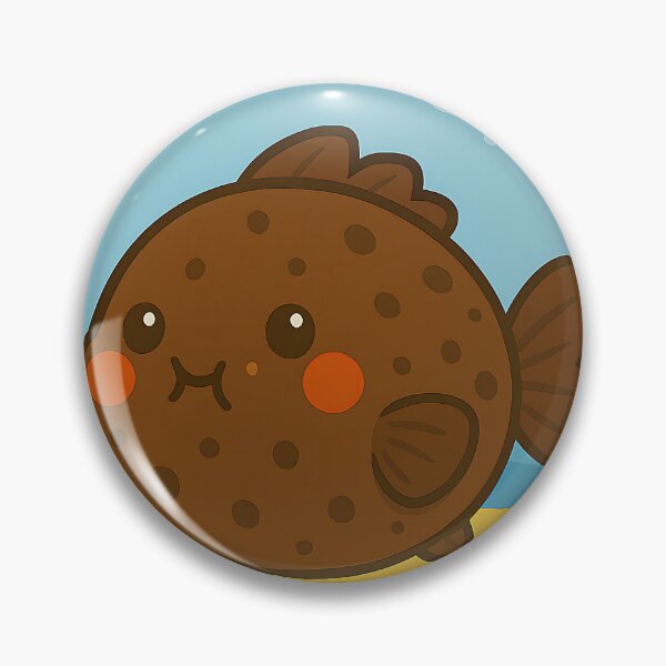 Item preview, Brownie Blowfish – Fudge Fins & Ocean Grins designed and sold by Whiskers&Waffles.