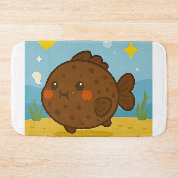 Item preview, Brownie Blowfish – Fudge Fins & Ocean Grins designed and sold by Whiskers&Waffles.