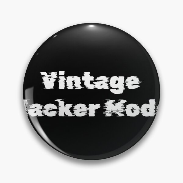Item preview, Vintage Hacker Mode designed and sold by Ninjacatoff.