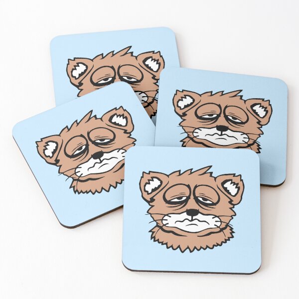 Item preview, Cat Pet Tired Animal Sleepy Exhausted Sad Sleeping designed and sold by shirt-o-mat.