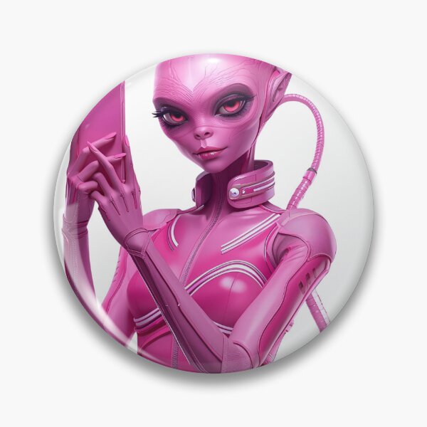 Item preview, pink alien designed and sold by Artchara..