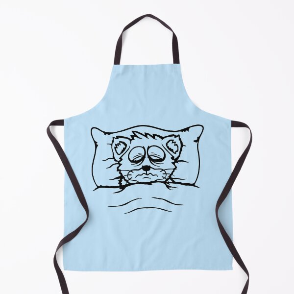 Item preview, Cat Pet Exhausted Tired Bed Duvet Pillow Sleepless designed and sold by shirt-o-mat.