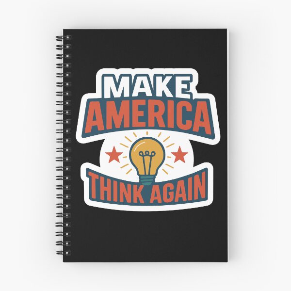 Item preview, Make America Think Again designed and sold by Owcomm.