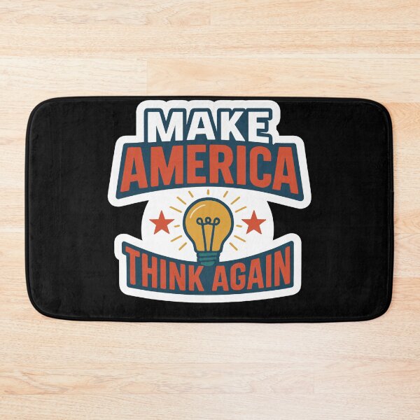 Item preview, Make America Think Again designed and sold by Owcomm.