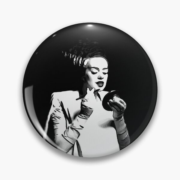 Item preview, The bride of Frankenstein putting on make up designed and sold by Inside Our Heads Shop.