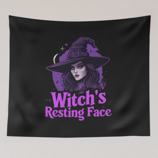 Item preview, Resting Witch Face designed and sold by Antik by Schulz.