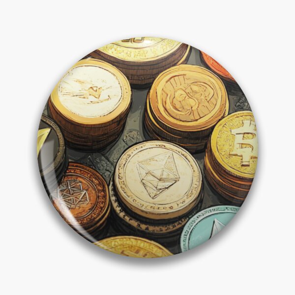 Item preview, Crypto Trading Art – Bitcoin Investor & Financial Market Illustration designed and sold by mliotard.