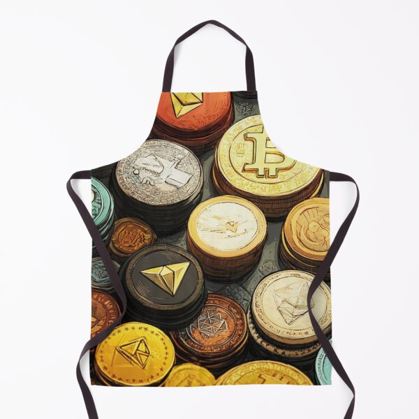 Item preview, Crypto Trading Art – Bitcoin Investor & Financial Market Illustration designed and sold by mliotard.