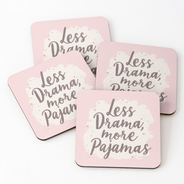 Item preview, Less Drama More Pajamas Funny Cozy T-Shirt designed and sold by Life Quotes.