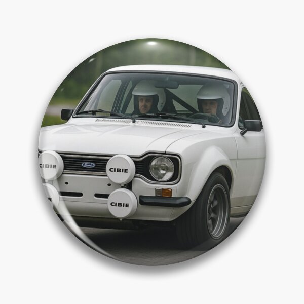 Item preview, White Ford Escort Mk1 Rally Car designed and sold by starbusuk.