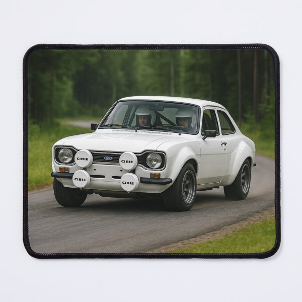 Item preview, White Ford Escort Mk1 Rally Car designed and sold by starbusuk.