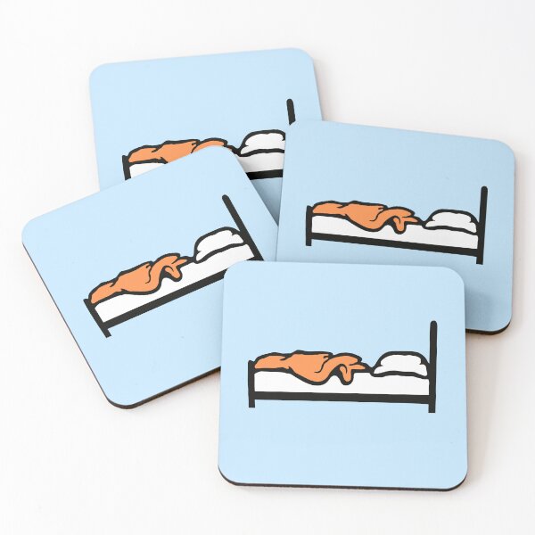 Item preview, Bed Duvet Pillow Sleeping Room Night Tired Blanked designed and sold by shirt-o-mat.