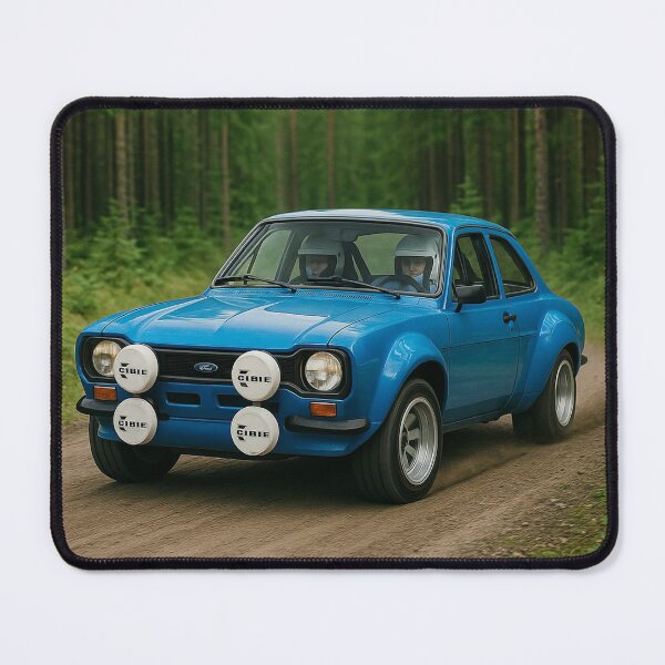 Item preview, Blue Ford Escort Mk1 Rally Car designed and sold by starbusuk.
