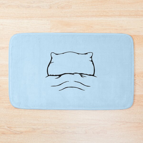 Item preview, Bed Duvet Pillow Sleeping Room Furniture Tired Blanked designed and sold by shirt-o-mat.