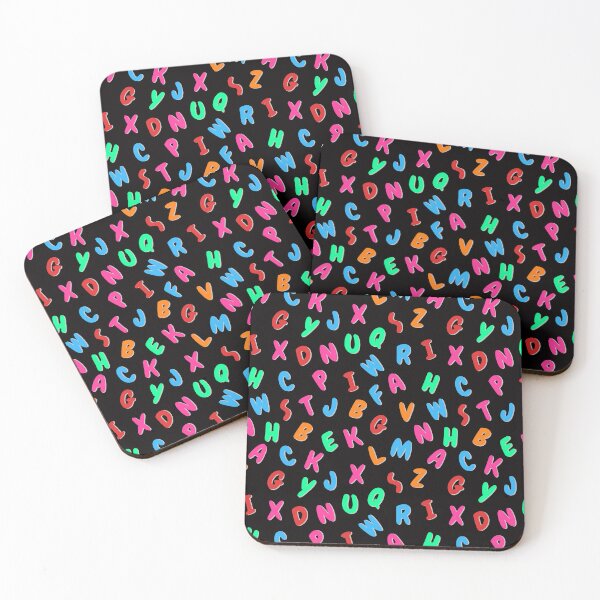 Item preview, Kids Alphabet Letter Pattern designed and sold by Petal & Flame.